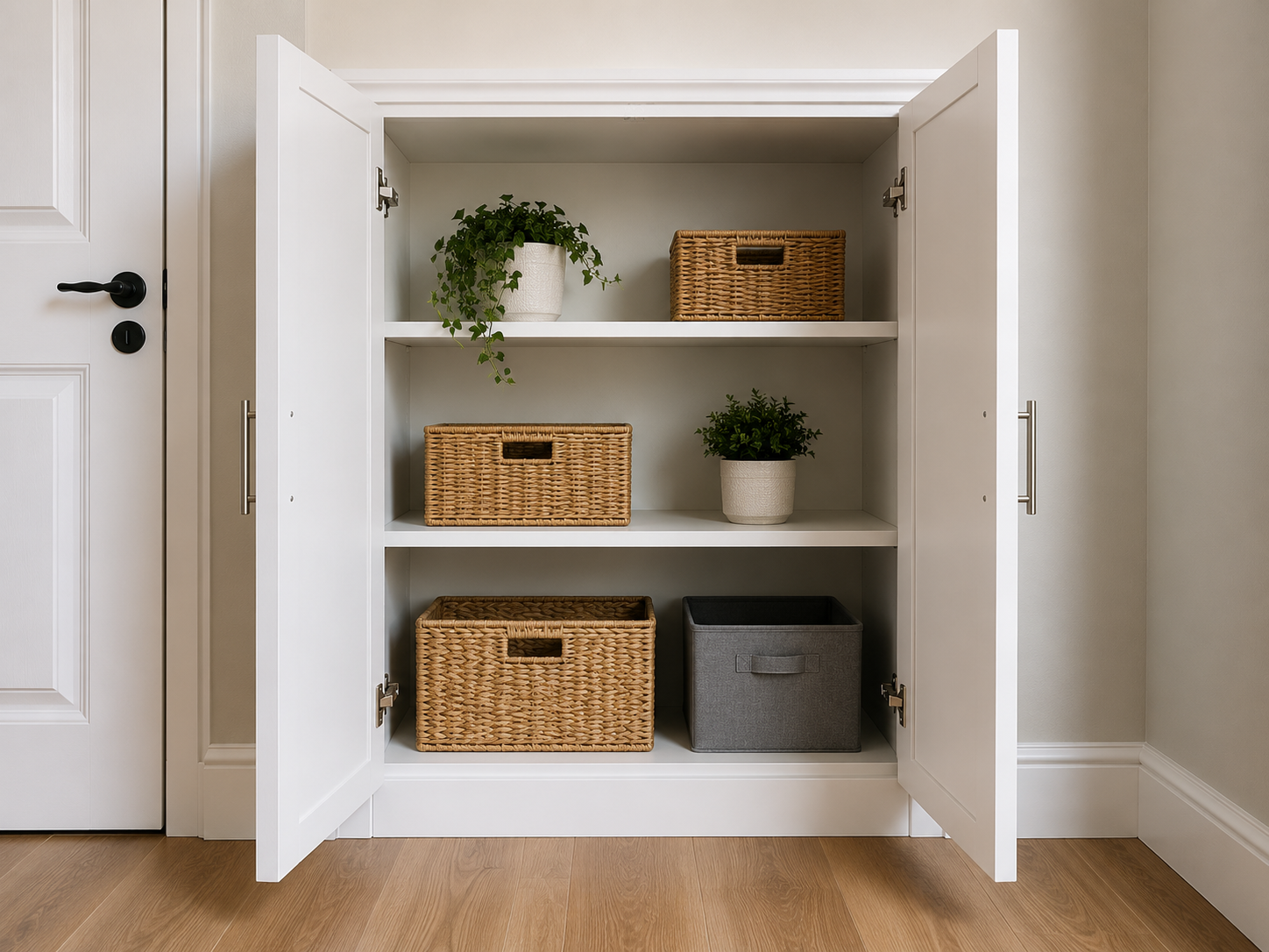 Example of cupboard shelving and small carpentry work by BELO WORKS